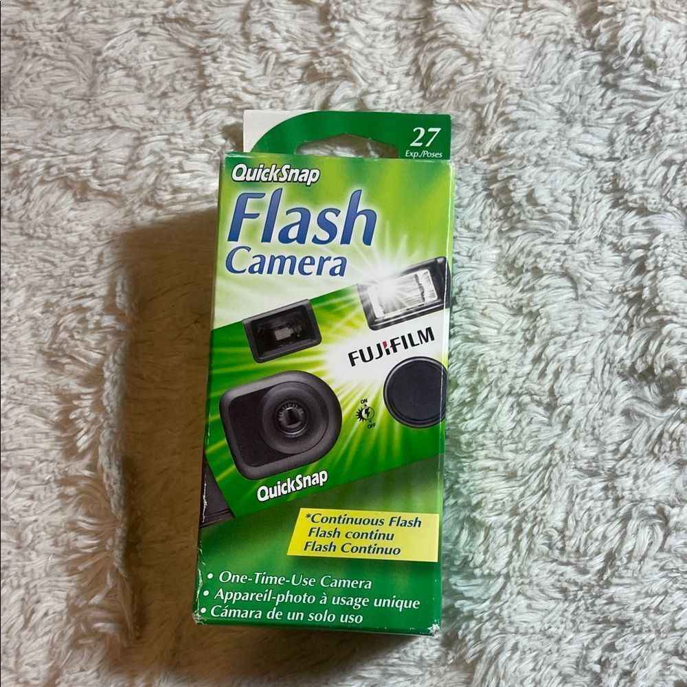 Fujifilm QuickSnap Flash Camera - Vibrant Green